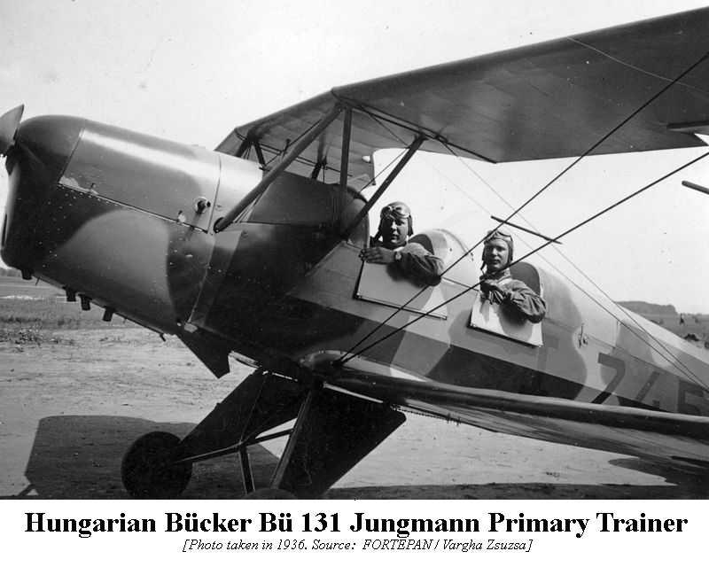 Brücker Bü 131 in 1936 (click for larger image)