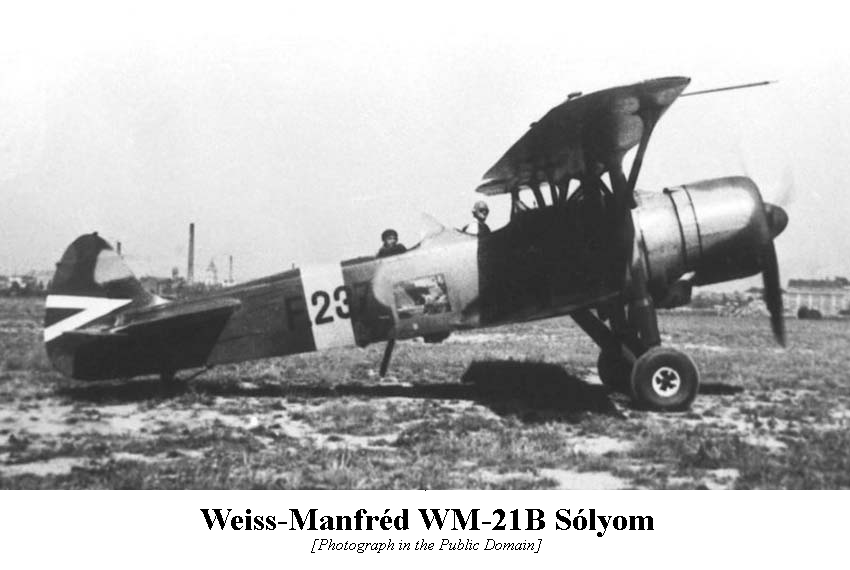 Weiss-Manfréd WM-21B Sólyom (click for larger image)