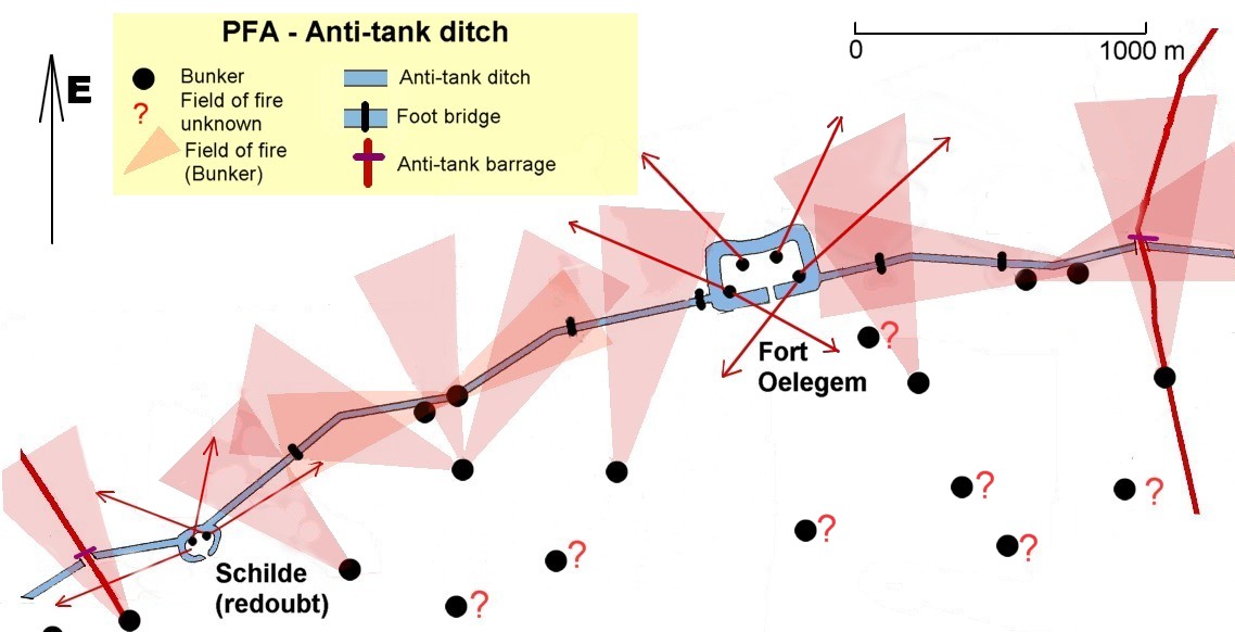 PFA antitank ditch