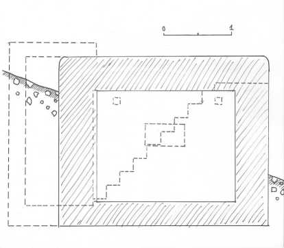 Belgian Light Type Machine Gun Bunker: Front View